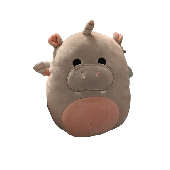 Squishmallows Haizley The Hippocorn Plush 8" Hippo Unicorn Wings Stuffed Animal - Picture 3 of 7